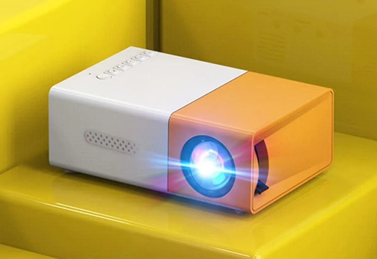 Mini Proyector LED HD Portátil – Hasta 60'