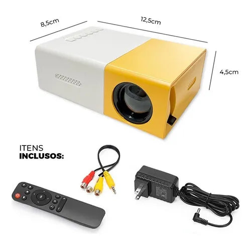 Mini Proyector LED HD Portátil – Hasta 60'